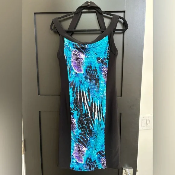 Joseph Ribkoff Ruffle Dress - Picture 2 of 2